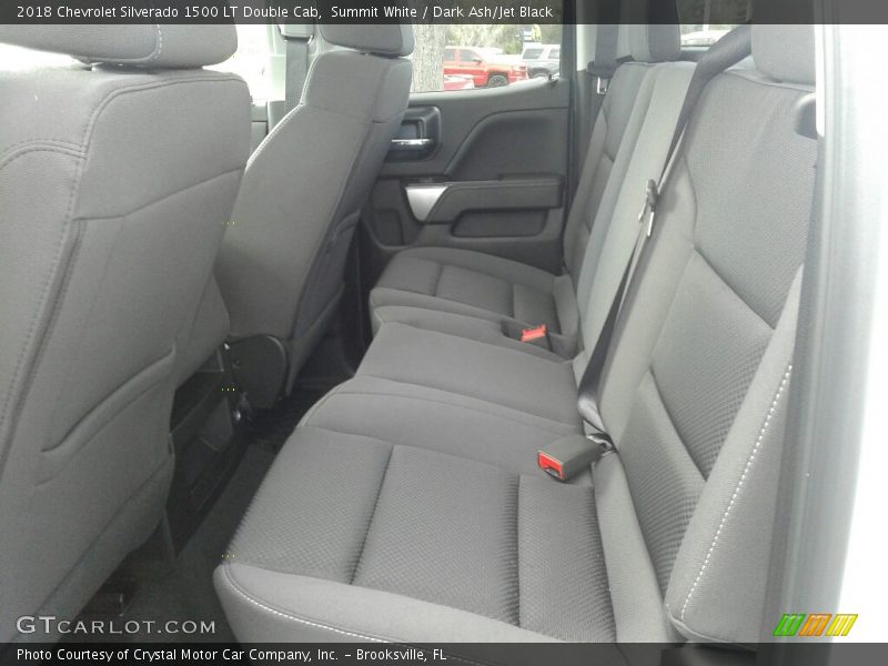Summit White / Dark Ash/Jet Black 2018 Chevrolet Silverado 1500 LT Double Cab