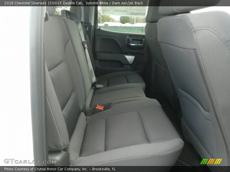 Summit White / Dark Ash/Jet Black 2018 Chevrolet Silverado 1500 LT Double Cab