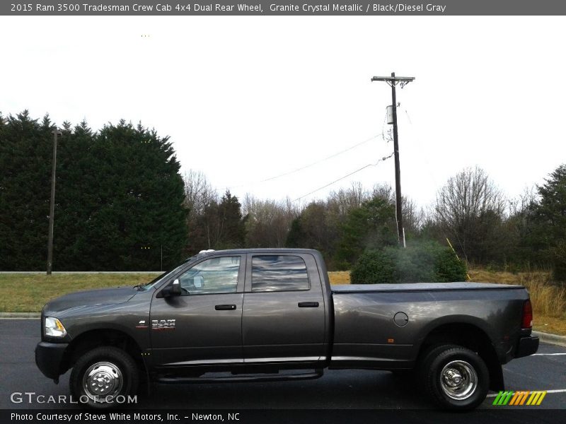 Granite Crystal Metallic / Black/Diesel Gray 2015 Ram 3500 Tradesman Crew Cab 4x4 Dual Rear Wheel