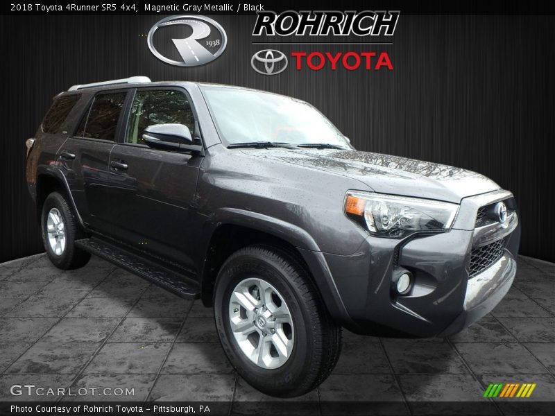 Magnetic Gray Metallic / Black 2018 Toyota 4Runner SR5 4x4