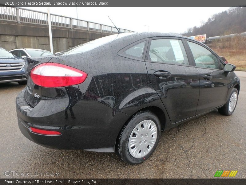 Shadow Black / Charcoal Black 2018 Ford Fiesta S Sedan