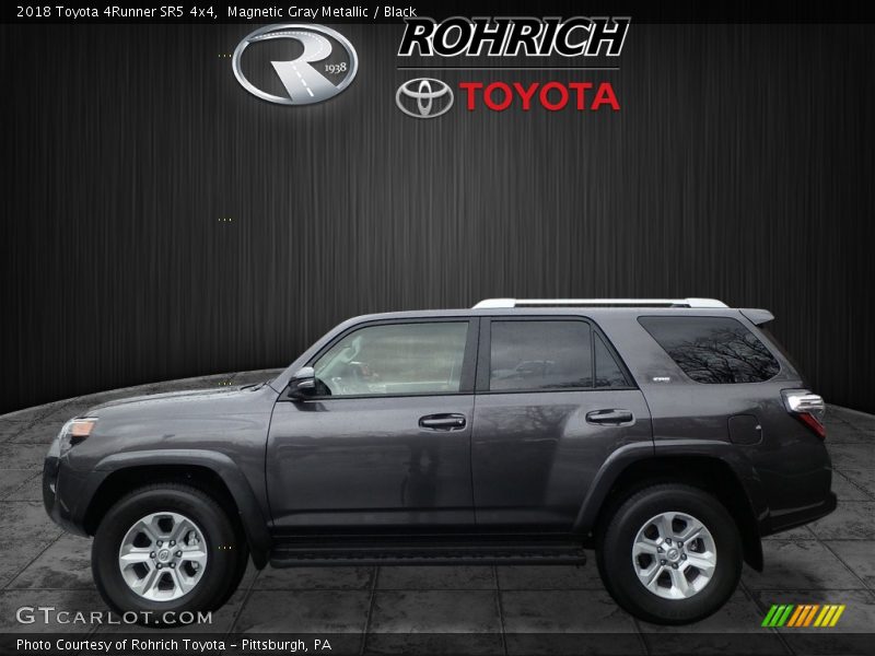 Magnetic Gray Metallic / Black 2018 Toyota 4Runner SR5 4x4