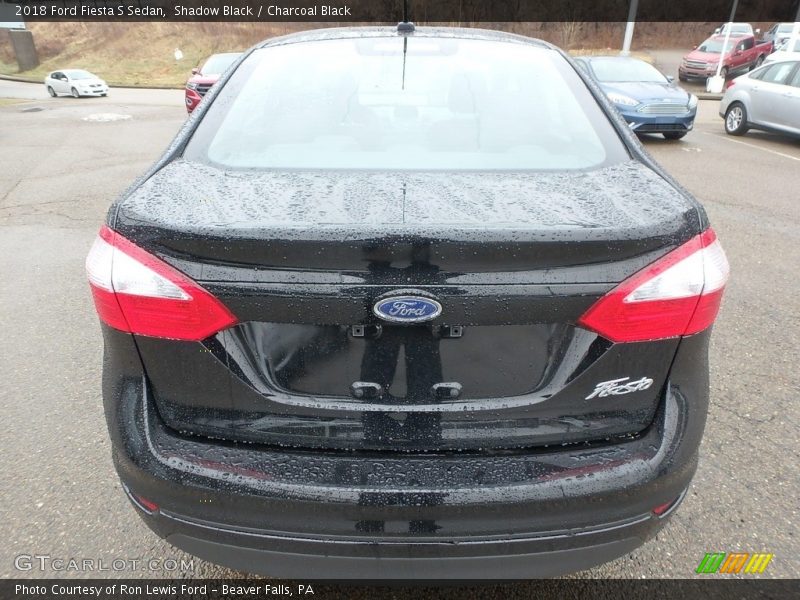 Shadow Black / Charcoal Black 2018 Ford Fiesta S Sedan