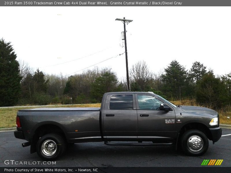 Granite Crystal Metallic / Black/Diesel Gray 2015 Ram 3500 Tradesman Crew Cab 4x4 Dual Rear Wheel