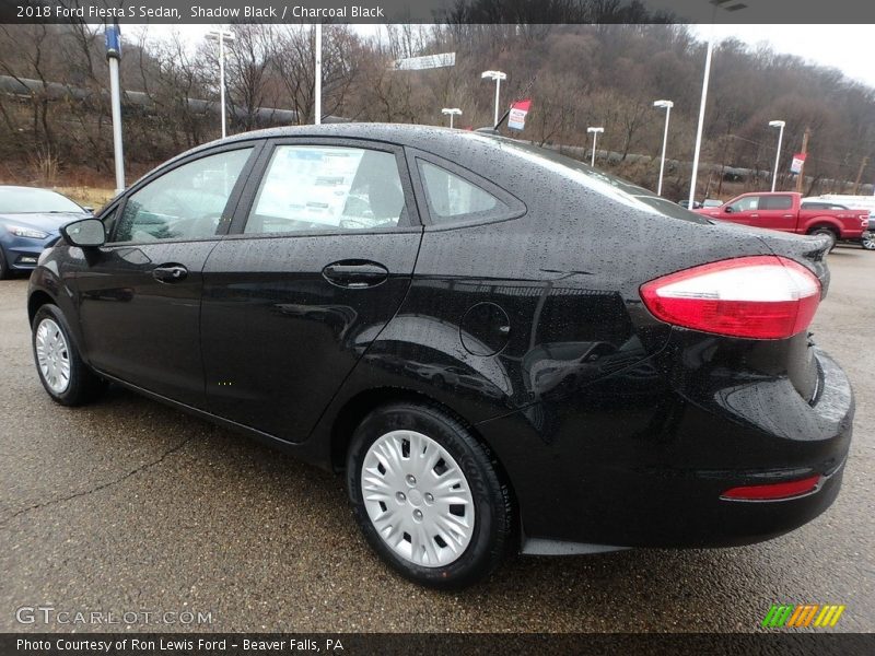 Shadow Black / Charcoal Black 2018 Ford Fiesta S Sedan