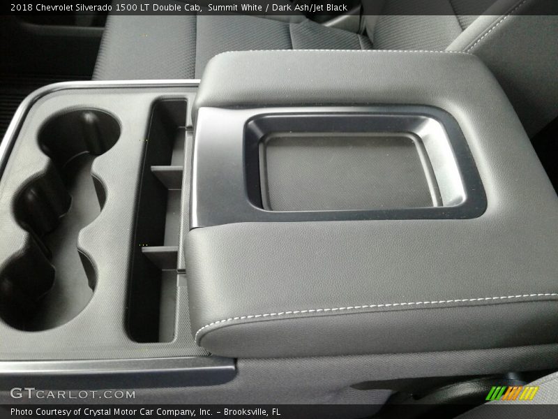 Summit White / Dark Ash/Jet Black 2018 Chevrolet Silverado 1500 LT Double Cab