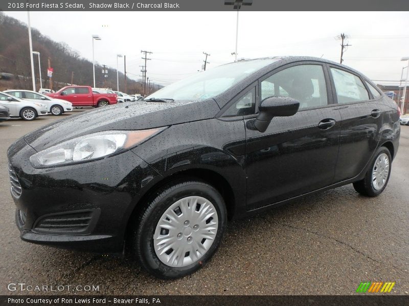 Shadow Black / Charcoal Black 2018 Ford Fiesta S Sedan