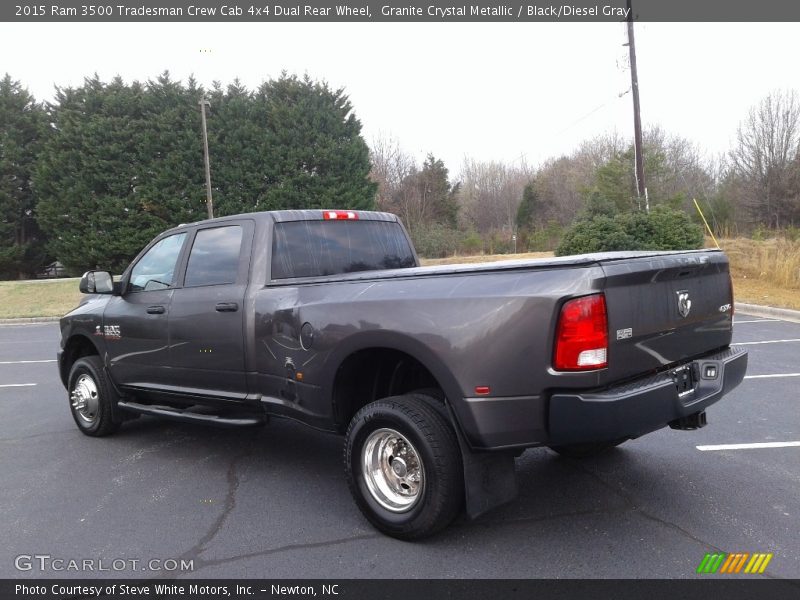 Granite Crystal Metallic / Black/Diesel Gray 2015 Ram 3500 Tradesman Crew Cab 4x4 Dual Rear Wheel