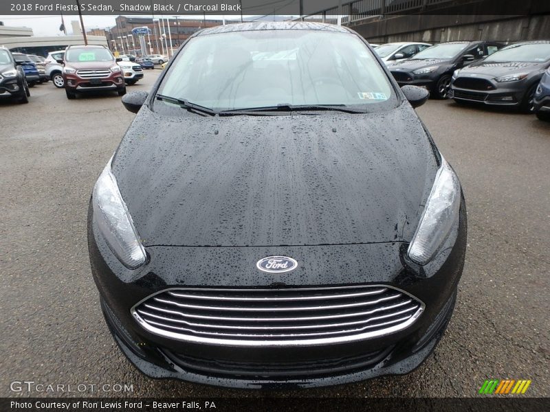 Shadow Black / Charcoal Black 2018 Ford Fiesta S Sedan