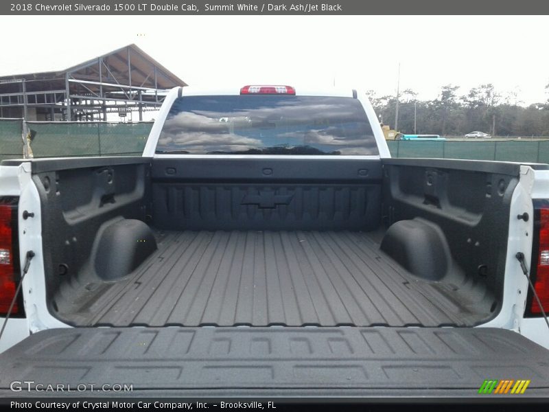Summit White / Dark Ash/Jet Black 2018 Chevrolet Silverado 1500 LT Double Cab