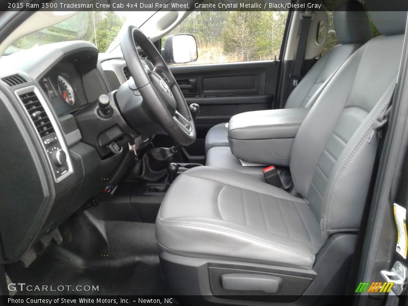 Granite Crystal Metallic / Black/Diesel Gray 2015 Ram 3500 Tradesman Crew Cab 4x4 Dual Rear Wheel
