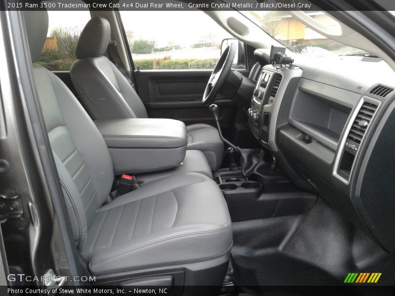 Granite Crystal Metallic / Black/Diesel Gray 2015 Ram 3500 Tradesman Crew Cab 4x4 Dual Rear Wheel