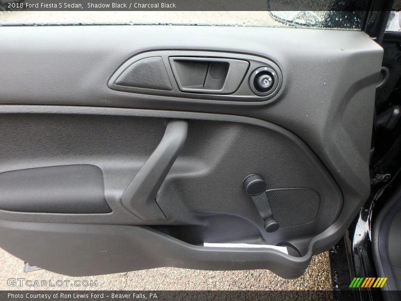 Shadow Black / Charcoal Black 2018 Ford Fiesta S Sedan