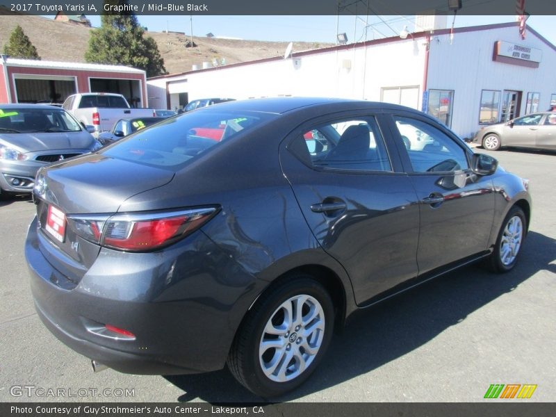 Graphite / Mid-Blue Black 2017 Toyota Yaris iA