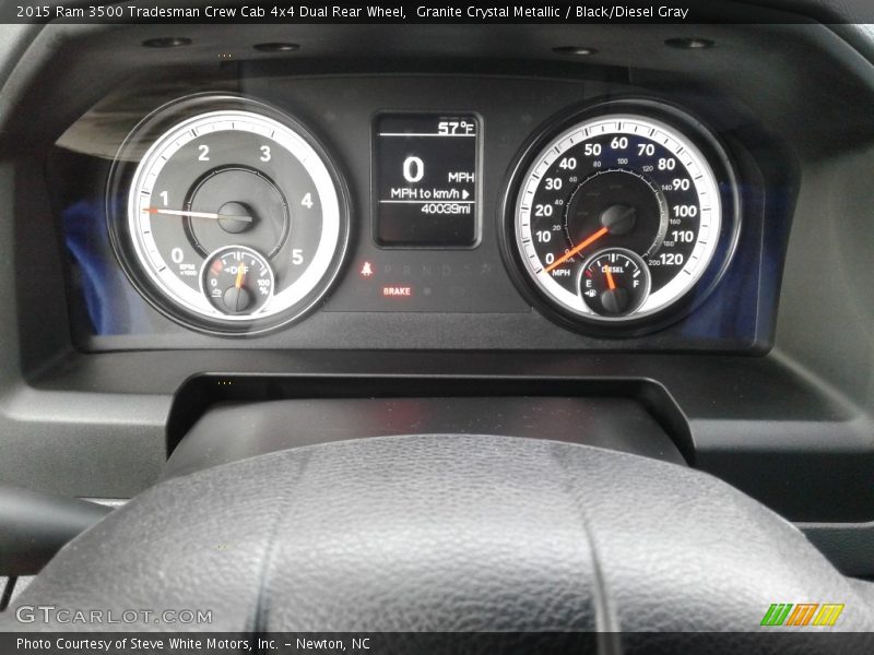 Granite Crystal Metallic / Black/Diesel Gray 2015 Ram 3500 Tradesman Crew Cab 4x4 Dual Rear Wheel