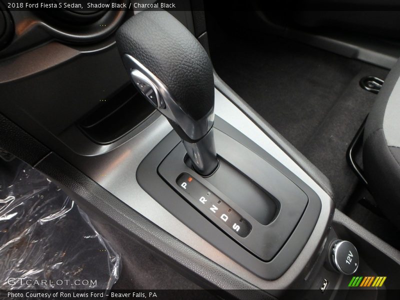 Shadow Black / Charcoal Black 2018 Ford Fiesta S Sedan