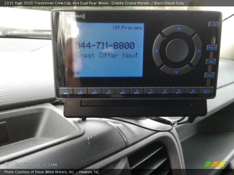 Granite Crystal Metallic / Black/Diesel Gray 2015 Ram 3500 Tradesman Crew Cab 4x4 Dual Rear Wheel