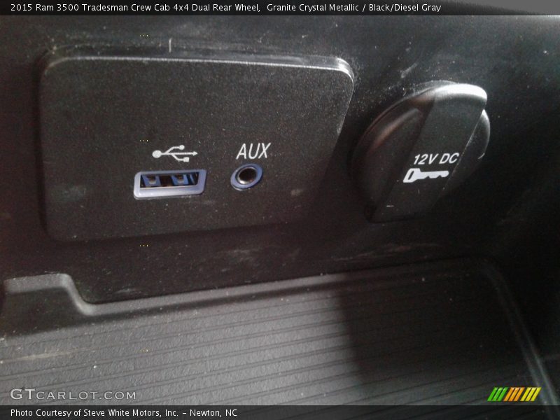 Granite Crystal Metallic / Black/Diesel Gray 2015 Ram 3500 Tradesman Crew Cab 4x4 Dual Rear Wheel