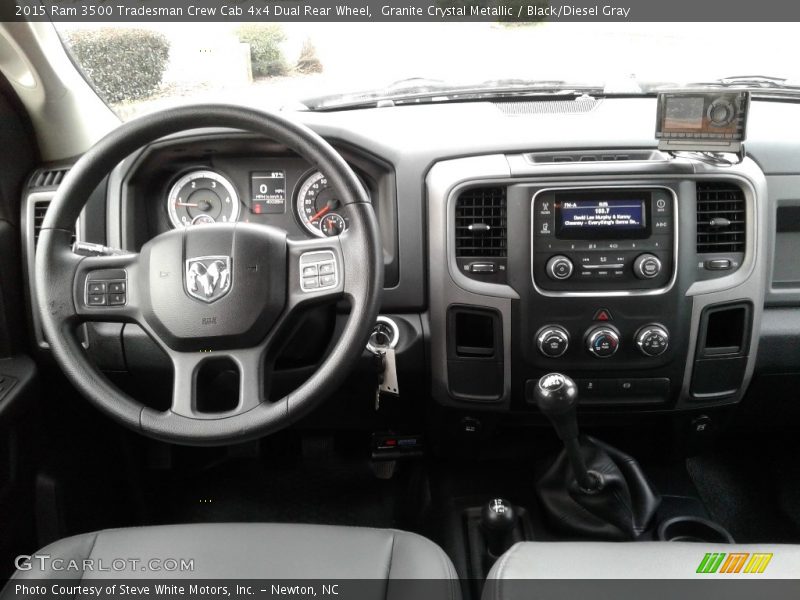 Granite Crystal Metallic / Black/Diesel Gray 2015 Ram 3500 Tradesman Crew Cab 4x4 Dual Rear Wheel