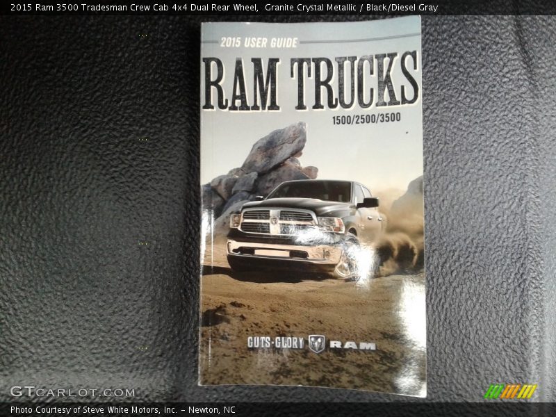 Granite Crystal Metallic / Black/Diesel Gray 2015 Ram 3500 Tradesman Crew Cab 4x4 Dual Rear Wheel