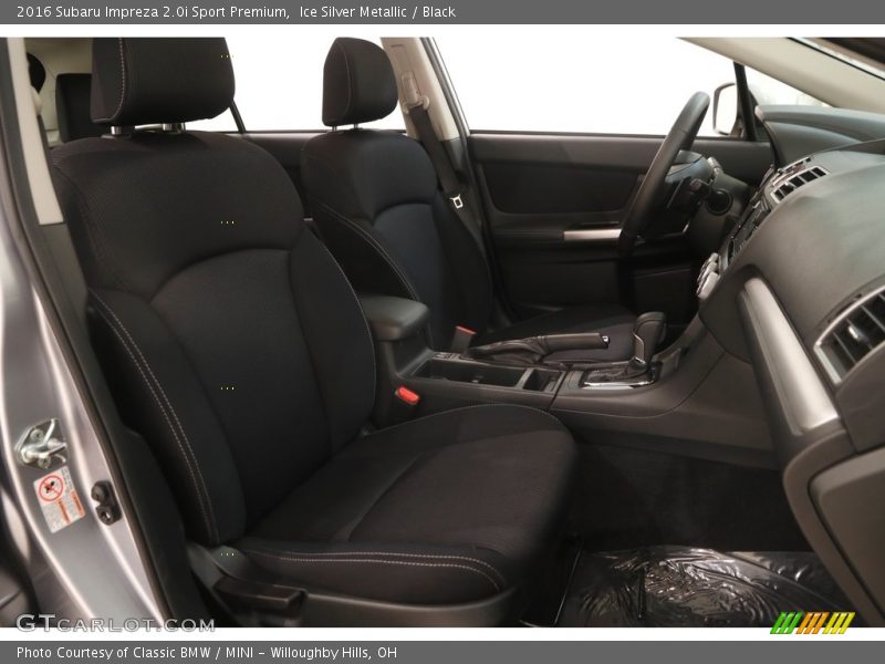 Ice Silver Metallic / Black 2016 Subaru Impreza 2.0i Sport Premium