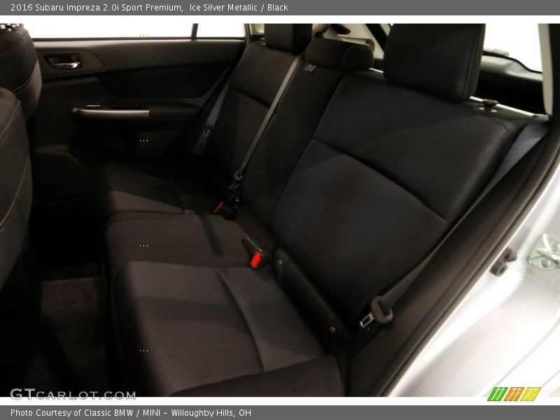 Ice Silver Metallic / Black 2016 Subaru Impreza 2.0i Sport Premium
