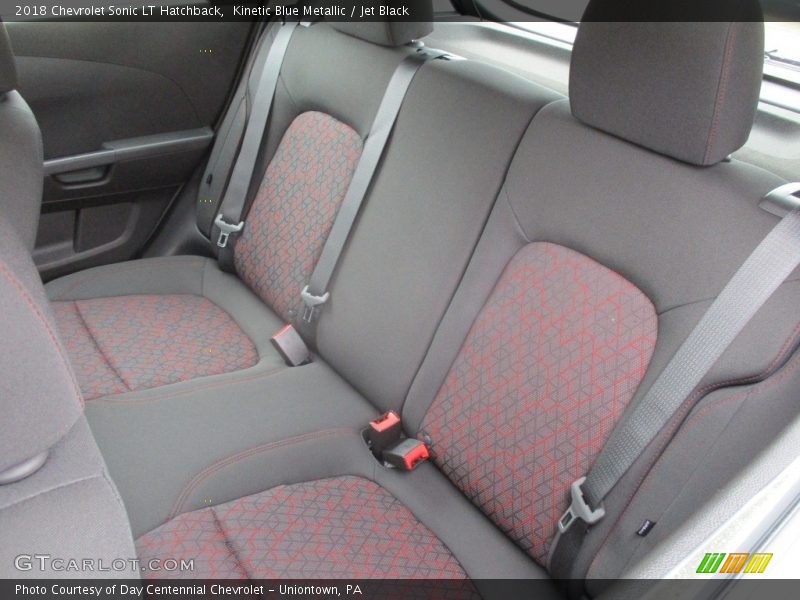 Kinetic Blue Metallic / Jet Black 2018 Chevrolet Sonic LT Hatchback