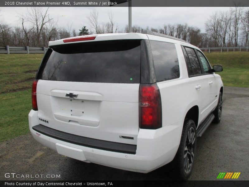 Summit White / Jet Black 2018 Chevrolet Tahoe Premier 4WD