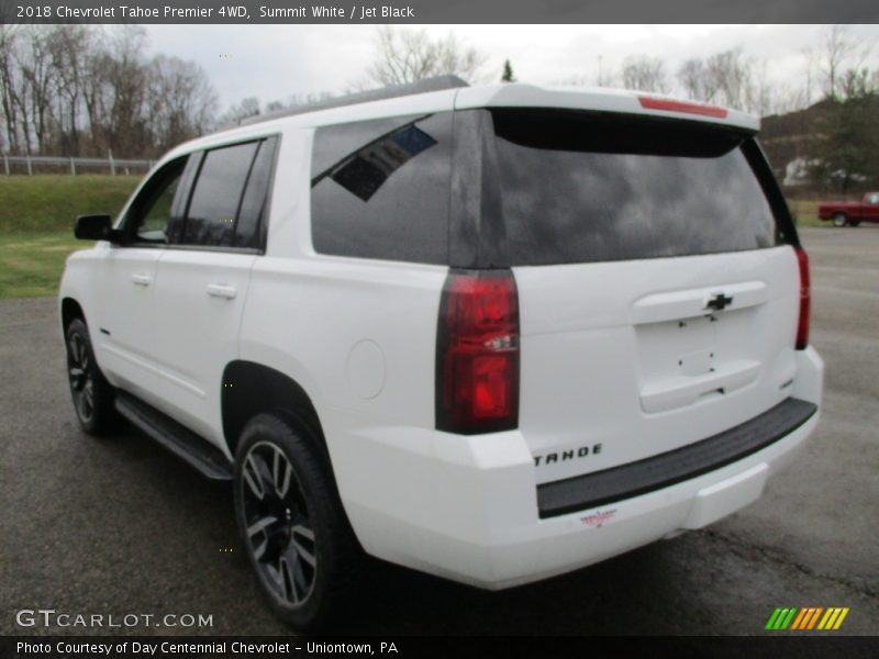 Summit White / Jet Black 2018 Chevrolet Tahoe Premier 4WD
