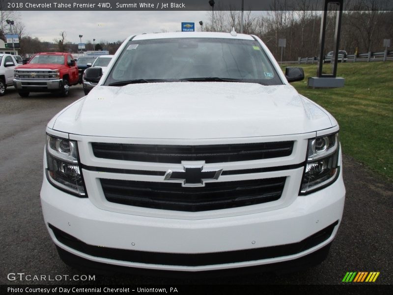 Summit White / Jet Black 2018 Chevrolet Tahoe Premier 4WD