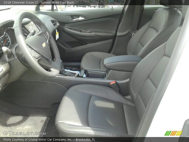 Summit White / Jet Black 2018 Chevrolet Cruze LT