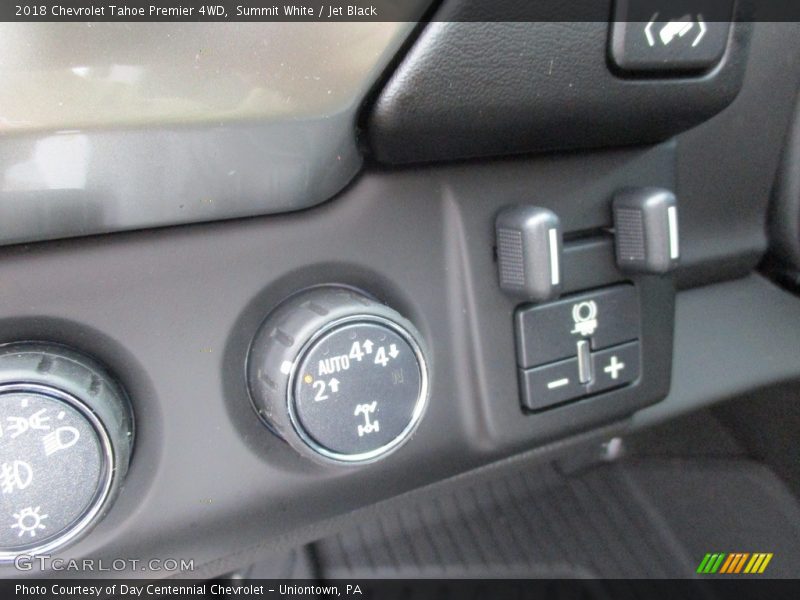 Controls of 2018 Tahoe Premier 4WD