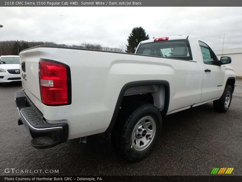 Summit White / Dark Ash/Jet Black 2018 GMC Sierra 1500 Regular Cab 4WD