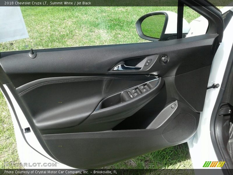 Summit White / Jet Black 2018 Chevrolet Cruze LT