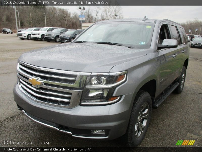 Tungsten Metallic / Jet Black/Ash Gray 2018 Chevrolet Tahoe LT 4WD