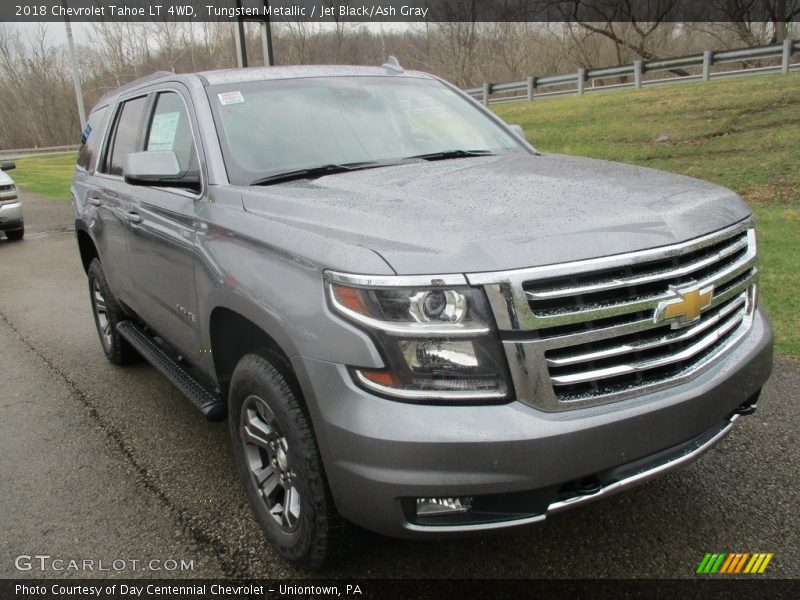 Tungsten Metallic / Jet Black/Ash Gray 2018 Chevrolet Tahoe LT 4WD