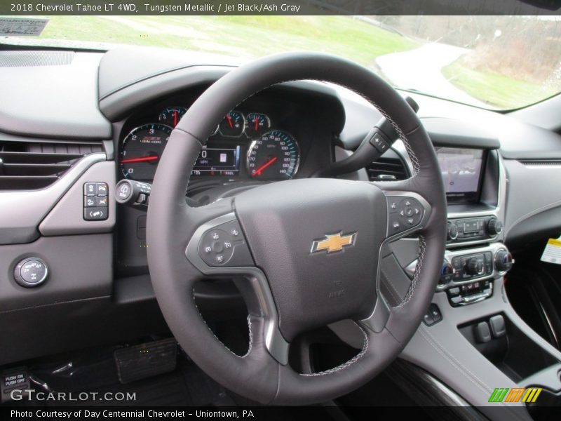 Tungsten Metallic / Jet Black/Ash Gray 2018 Chevrolet Tahoe LT 4WD