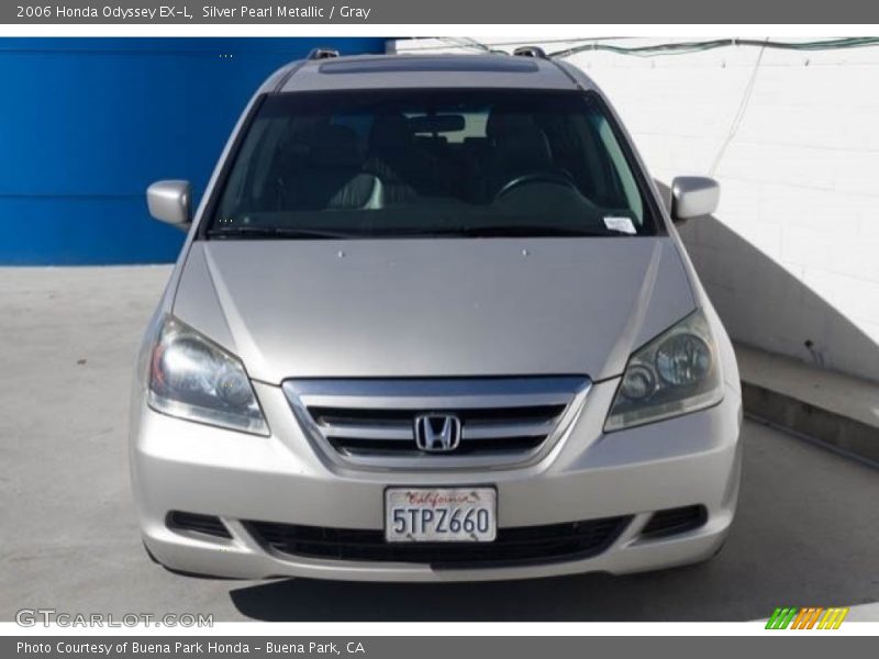 Silver Pearl Metallic / Gray 2006 Honda Odyssey EX-L