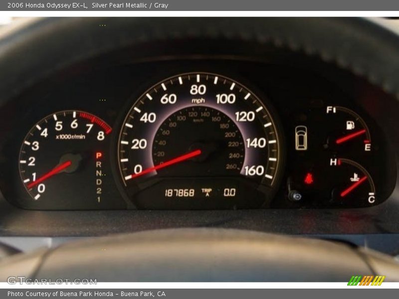 Silver Pearl Metallic / Gray 2006 Honda Odyssey EX-L