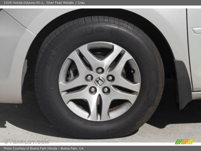 Silver Pearl Metallic / Gray 2006 Honda Odyssey EX-L