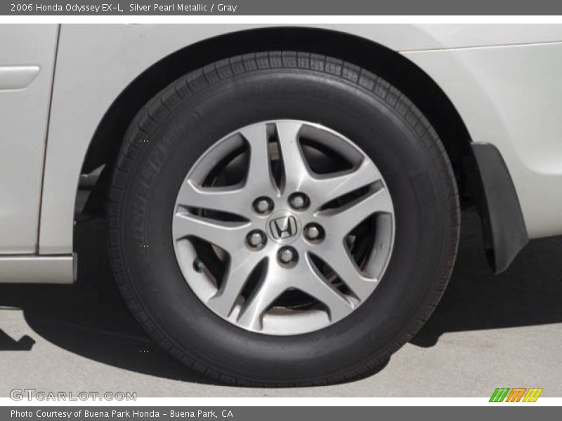Silver Pearl Metallic / Gray 2006 Honda Odyssey EX-L