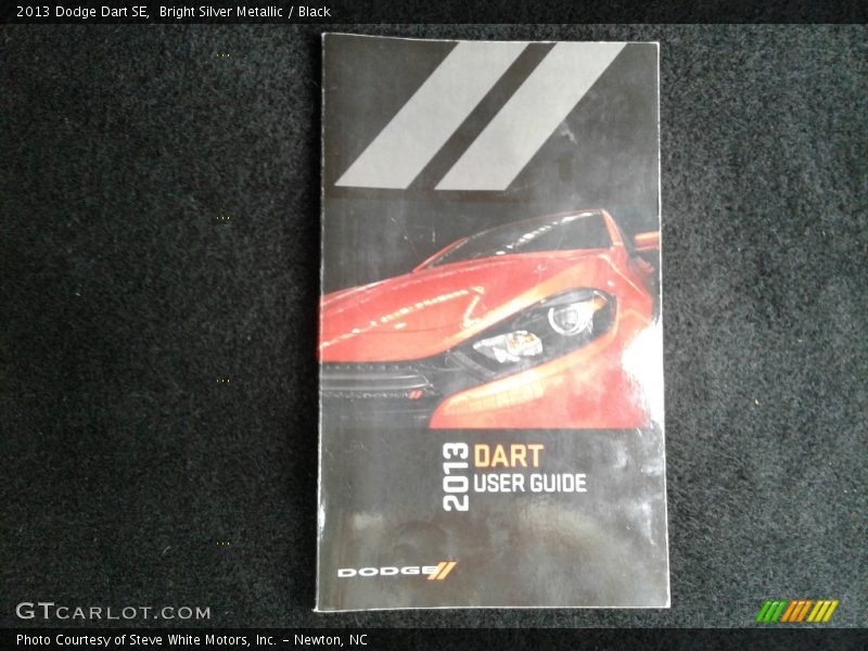 Bright Silver Metallic / Black 2013 Dodge Dart SE