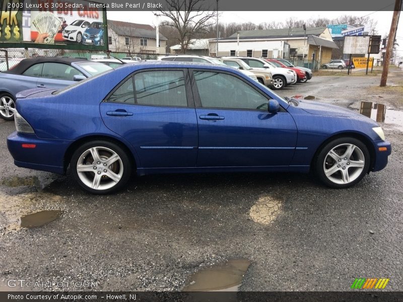 Intensa Blue Pearl / Black 2003 Lexus IS 300 Sedan