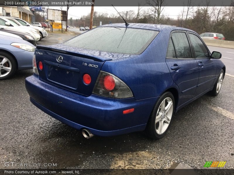 Intensa Blue Pearl / Black 2003 Lexus IS 300 Sedan