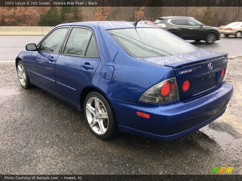 Intensa Blue Pearl / Black 2003 Lexus IS 300 Sedan