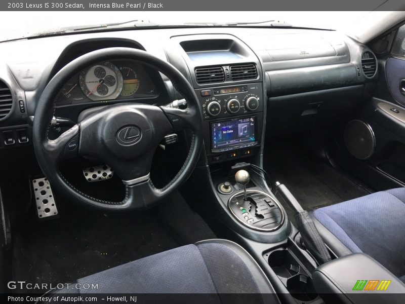 Intensa Blue Pearl / Black 2003 Lexus IS 300 Sedan