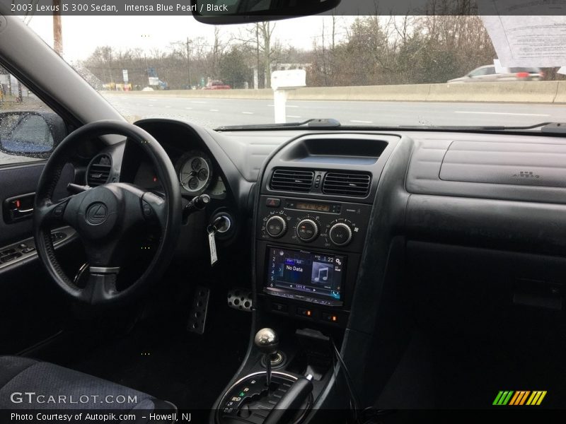Intensa Blue Pearl / Black 2003 Lexus IS 300 Sedan