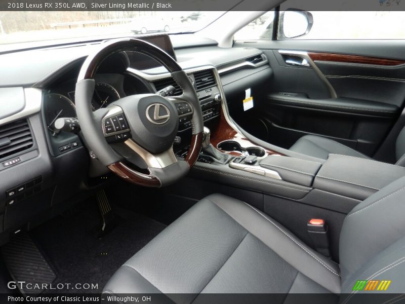 2018 RX 350L AWD Black Interior