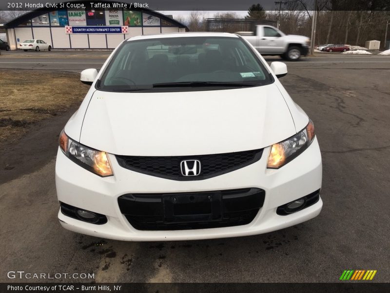 Taffeta White / Black 2012 Honda Civic Si Coupe