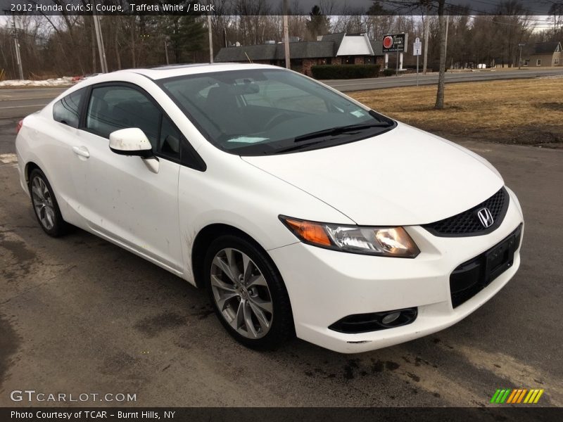 Taffeta White / Black 2012 Honda Civic Si Coupe